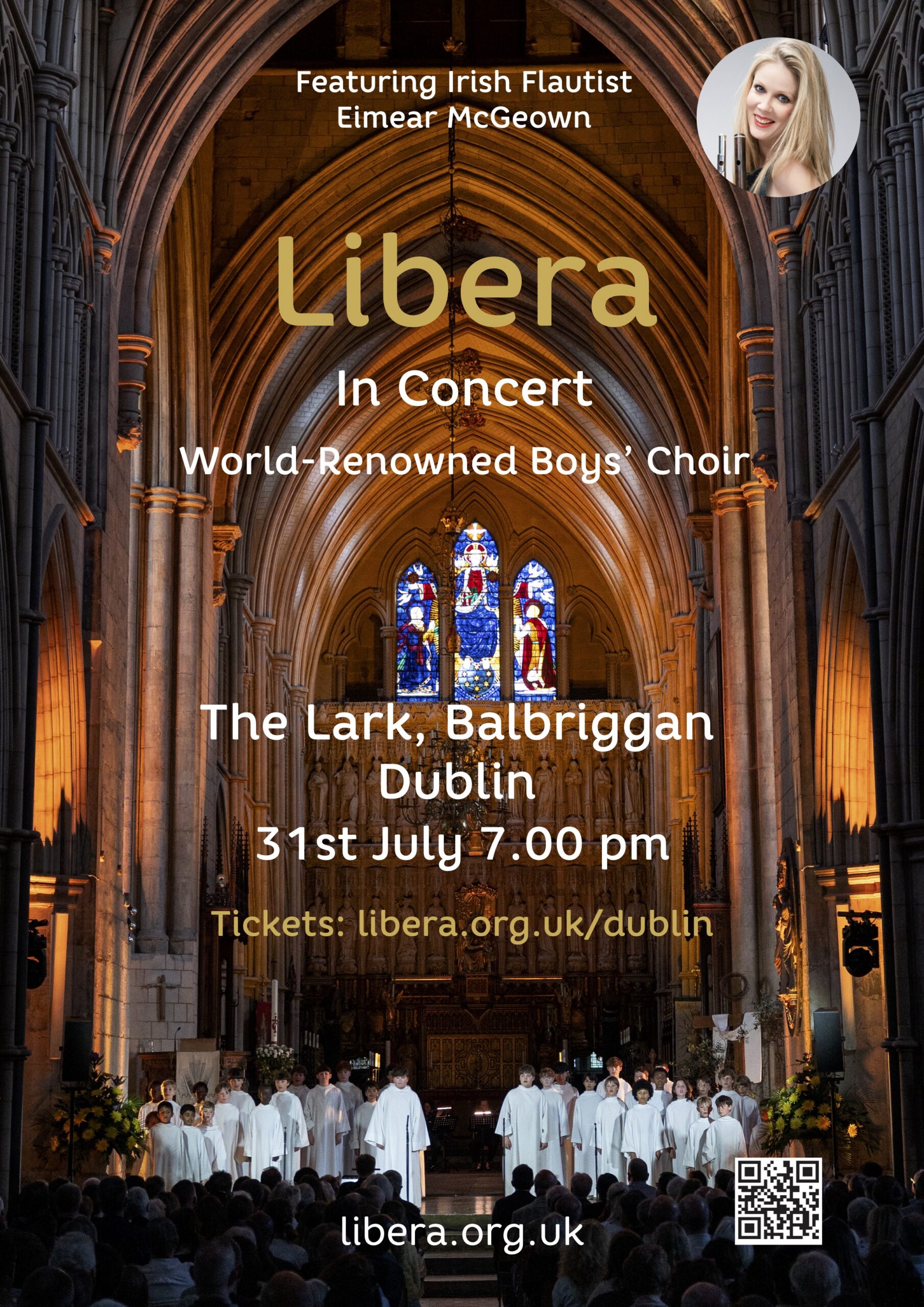 European Tour 2025 – Dublin, Ireland — concert poster