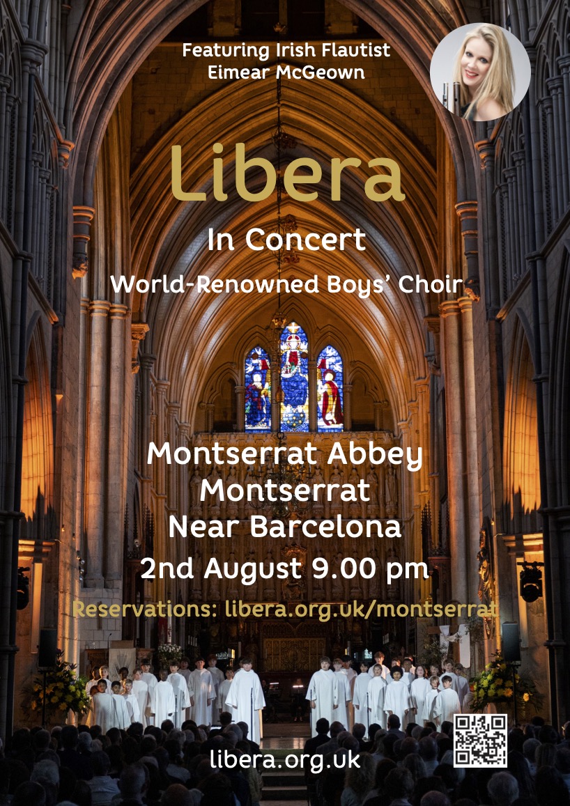 European Tour 2025 – Montserrat, Catalonia — concert poster